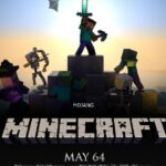 Minecraft В Кино Постер